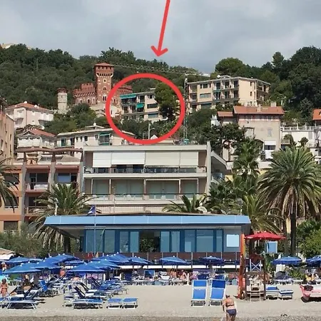Il Belvedere Con Vista Panoramica Sul Mare 公寓 *